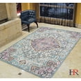 thumbnail image 5 of Faded Distressed Contemporary Vintage Persian Area Rug Aqua Blue/, 5 of 5