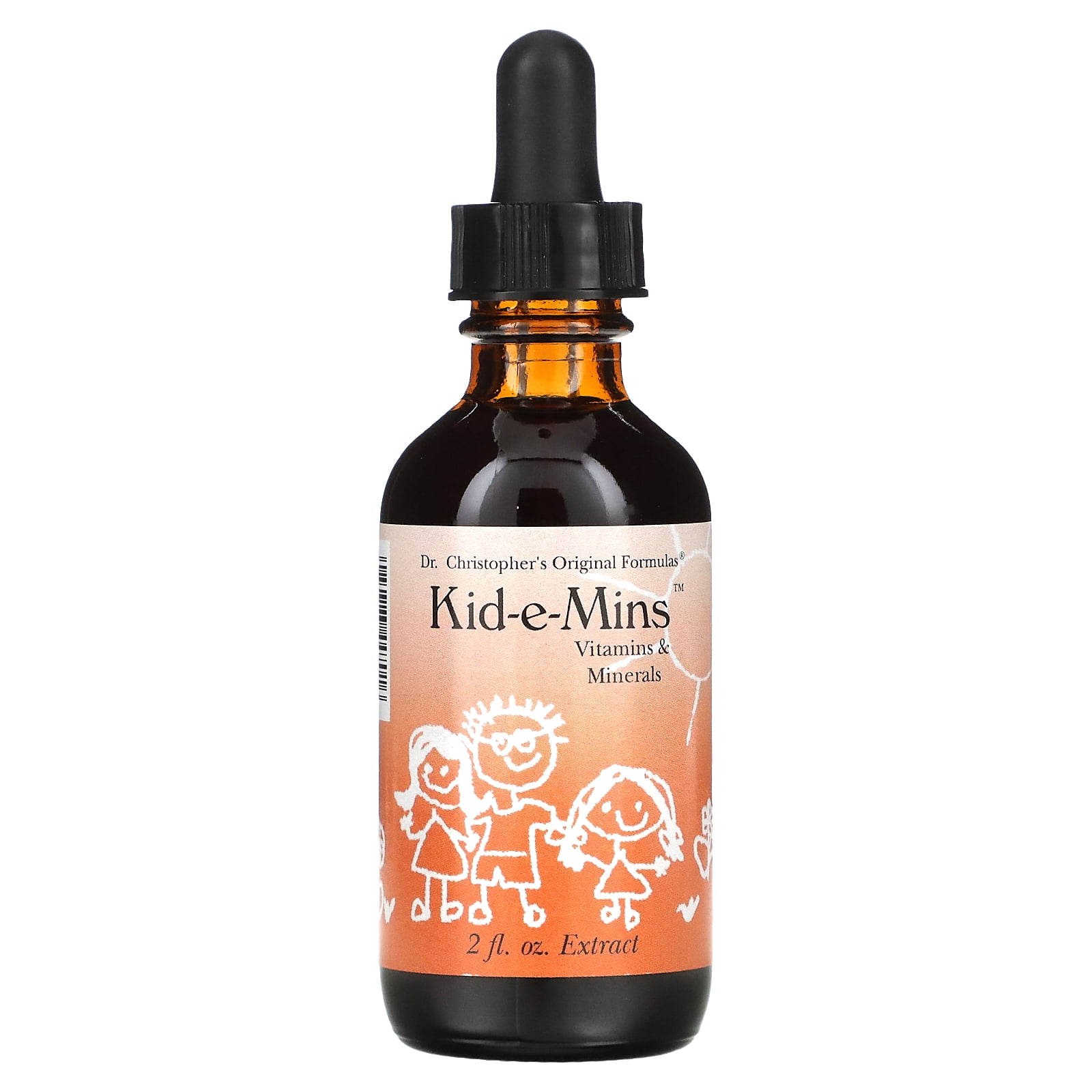 Kid-e-Mins, Vitamins & Minerals, 2 fl oz, Christopher's Original Formulas