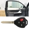 thumbnail image 1 of Remote Key Fob Case4 Button Car Remote Key Fob Cover Key Fob Shell Luxury Finish, 1 of 5