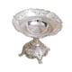 thumbnail image 4 of Soporte para frutero con base, bandeja de pedestal para fruta europea, bandeja para servir para fiestas Plata, 4 of 9