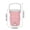 Pink-0.15 Gallon, variant on Mini Insulated Water Jug,550ml/0.15 Gallon Portable Beverage Dispenser with Spout & Handle,Leak-Proof Small Drink Cooler for Travel,Sports,Office & Outdoor Use