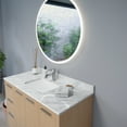 thumbnail image 4 of Eva 36x36 Round Perimeter Lighted Mirror with Memory Dimmer and Defogger, 4 of 9