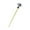 Bat black screws, variant on Halloween Threaded Pencils, Metal and Wooden Anti Anxieties Writing Tool for Quiet Fidgeting During Work or Study