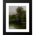 thumbnail image 2 of Emilio Sánchez-Perrier 11x14 Black Modern Framed Museum Art Print Titled - Stream (Henares River, Alcala), 2 of 5