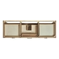 thumbnail image 5 of Ariel Monroe 66 Inch Single Rectangular Sink Bathroom Vanity With Carrara White Quartz Countertop 1.5 inch Edge In Oak, 5 of 7