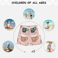 thumbnail image 6 of FORMRS Boys Swim Trunks Quick Dry Mesh Liner Boardshorts Sizes XS-XL, Brown Christmas Cups, 6 of 7