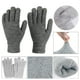 thumbnail image 3 of Guantes de invierno para hombres y mujeres, guantes cálidos para mensajes de texto con pantalla táctil y forro de punto suave térmico, 3 of 5