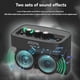 thumbnail image 3 of AROMA Amplificador de Guitarra de 5 W, Amplificador de Guitarra Eléctrica, Pequeño Amplificador de Guitarra para Práctica con Canales Bluetooth Clean y Overdrive, Color Negro, 3 of 10