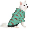 thumbnail image 5 of KLL Cartoon Lobsters 4 for Basic Dog Hoodie - Pet Hoodie Sweater with Leash Hole - Cute Dog Sweatshirt - Pet Clothes Hooded Sweatshirt for Dog & Cat -Large, 5 of 8
