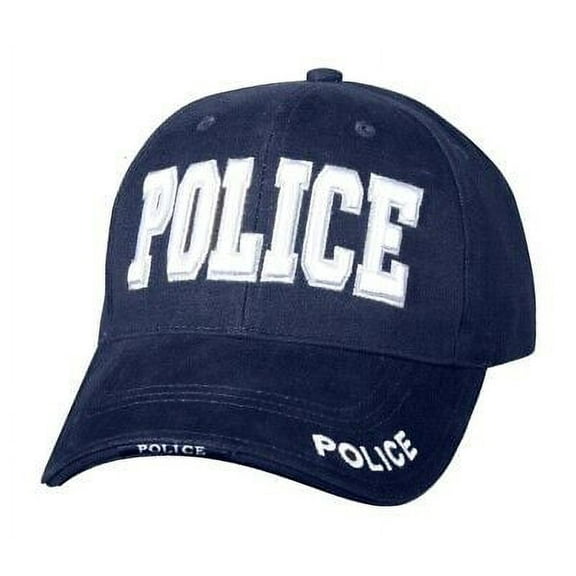 Rothco 11039 Deluxe Police Low Profile Cap, Navy Blue