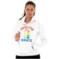 thumbnail image 3 of Feeling Grate Rainbow Cheese Grater Hoodie Sweatshirt Women Men Brisco Brands X, 3 of 6
