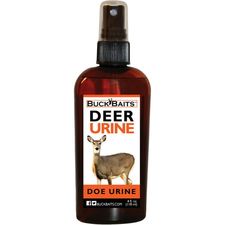 Buck Baits Deer Doe Urine Lure ATA Approved 4 oz. (Best Doe Urine For Rut)