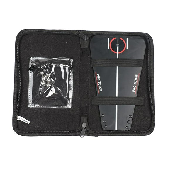 Portable Golf Putting Aid Mirror Swing Carry Bag Putting Tutor