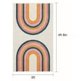 thumbnail image 5 of Mainstays 36"x56" Rainbow Arches Indoor Area Rug, 5 of 10