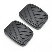 KERISTE 2Pcs Brake Clutch Pedal Pad Covers 49751-58J00 for Suzuki Swift Vitara Samur