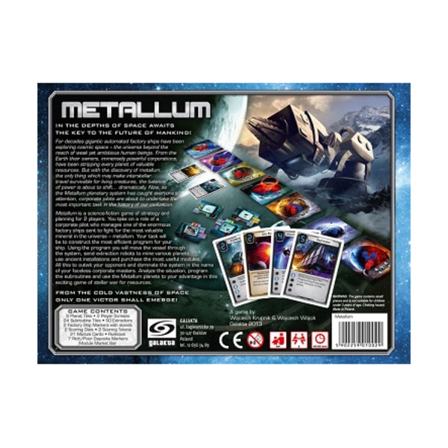 Metallum, Board Game