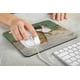 thumbnail image 3 of Mouse Pad, Funny Cat And His Dog Mouse Pad, Washable Square Cloth Mousepad For Office Laptop, Non-slip Rubber Base Mouse Pads For Wireless Mouse, Comp, 3 of 4