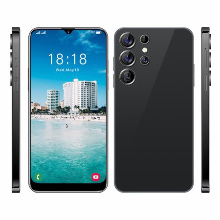 S23 Ultra Smartphone, 7.3 Inch Full Screen Android Smart Phone, Support Dual SIM Card, Face Unlock, US Version, 4GRAM+64GROM