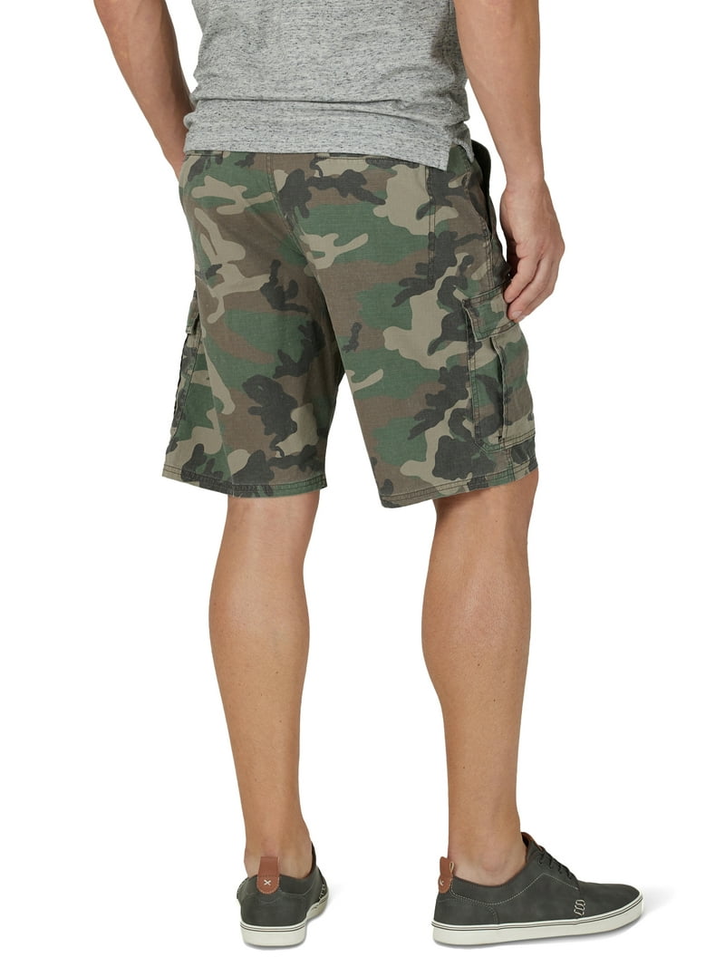 Wrangler camouflage shorts w表記40 Wrangler Men's and Big Men's Multi-Pocket Cargo Short with