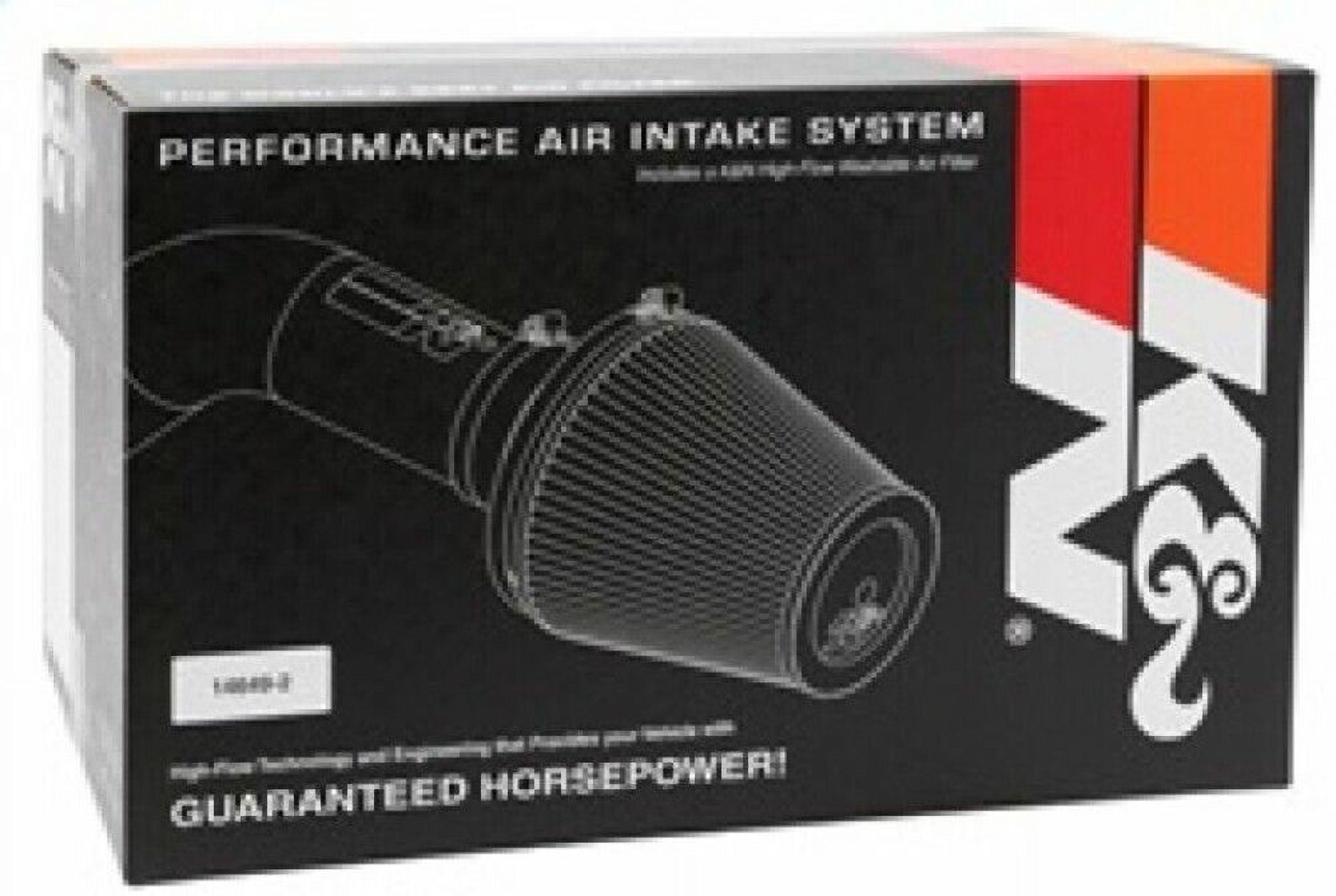 K&N Performance Cold Air Intake System: Easy Installation, Engineered to Maximize Airflow, Boost Horsepower & Torque, 57-1552