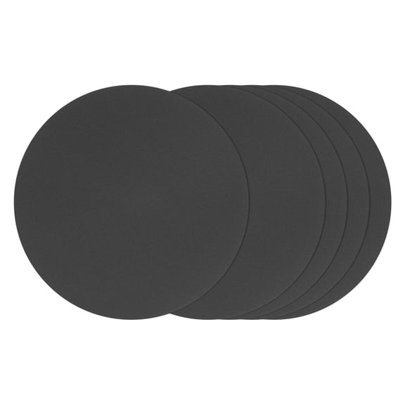 30 Pcs Sanding Discs 6 Inch 800 Grit Hook and Loop Random Orbital Sandpaper Suitable for Metal Wood Furniture DIY Grinding and Polishing, Black