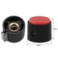 thumbnail image 2 of 2Pcs 19x16mm Bakelite Potentiometer Volume Control Rotary Knob Red, 2 of 4
