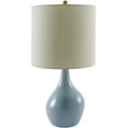 thumbnail image 2 of Mark&Day Table Lamps, Katerine Cottage Bright Blue Bedside Table Lamp for Nightstand Bedroom, Living Room or Office (21" H x 11" W x 11" D), 2 of 7