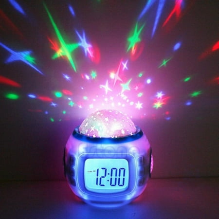 

Night Light Star Clock Projector Galaxy Projector with Bluetooth Speaker Nebula Cloud Music Sky Projector for Ceiling Decor LED Ocean Wave Projector for Baby Kids Bedroom Starlight Lamp Gifts