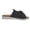 Black, variant on Women's Twist Sandal with Bow Embellishment