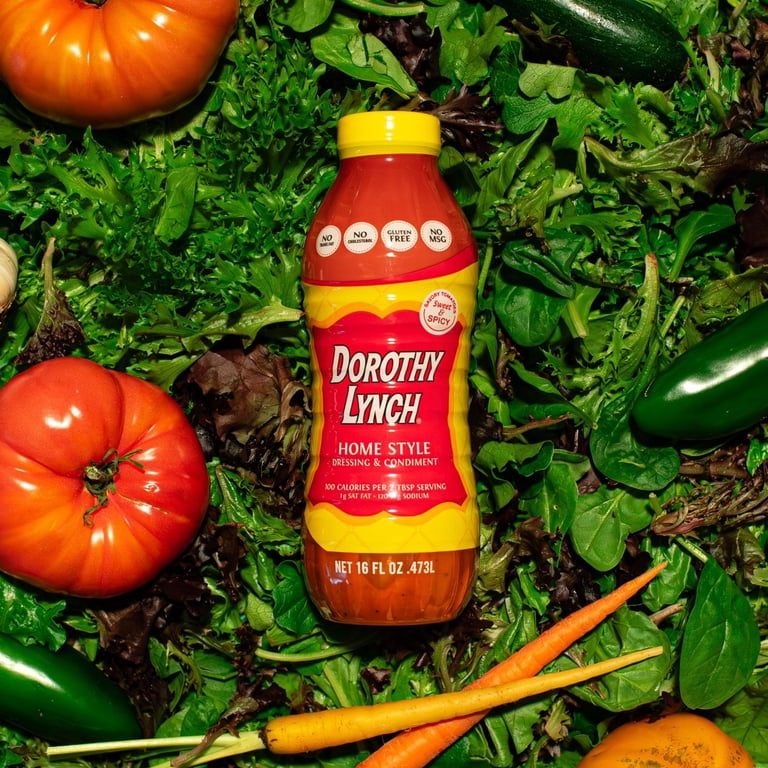 3 pack) Dorothy Lynch Home Style Dressing and Condiment, 32 fl oz Bottle Classic Sweet & Tangy Salad Dressing - Walmart.com 3 pack) Dorothy Lynch Home Style Dressing and Condiment, 32 fl oz Bottle Classic Sweet & Tangy Salad Dressing - Walmart.com