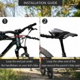 thumbnail image 4 of Children's Mountain Bike Tow Rope Elastic Rope for Children, Parent-Child Traction Rope, The Black Tow Rope for Bicycle, Cycles, Electric Bike, 4 of 5