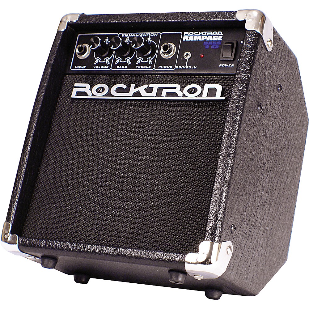 1x6.5　Rocktron　Amp　10　Rampage　Combo　Bass　Black