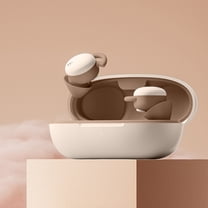 xjwjuw Mini Wireless Earbuds, In-Ear Bluetooth 5.3 Headphones, Noise Reduction, Sound Isolation, Side Sleep Friendly, Long Battery Life, Comfortable Fit, Music, Calls, Gaming, Travel Earplugs