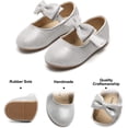 thumbnail image 4 of Toddler Flower Girl Dress Shoes - Girl Ballet Flats Party School Shoes Wedding, 4 of 6