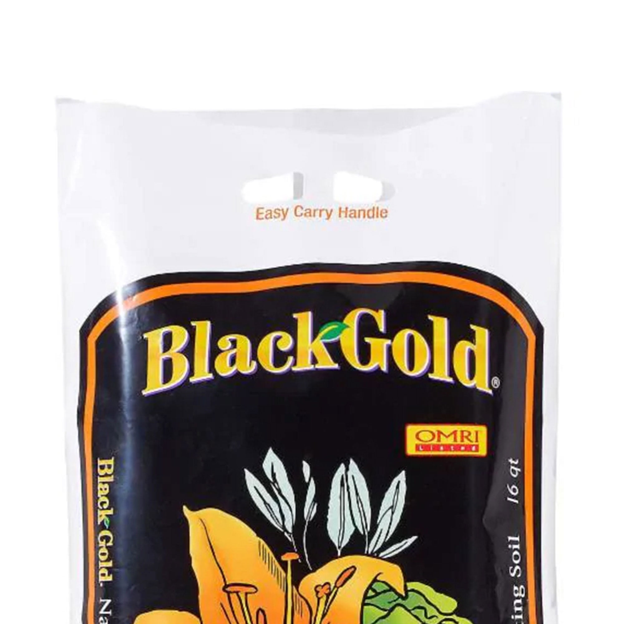 Black Gold Natural & Organic Potting Soil Plus Fertilizer, 16 Qt (pack of 1)