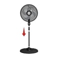 thumbnail image 2 of Ventilador de pedestal T-Fal Turbo Power VE2910X0 18 PULGADAS Negro, 2 of 6