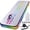 RAINBOW-10ft×3.3ft×4inch, variant on Inflatable Air Gymnastics Mat Purple 10ft×3.3ft×4inch Tumbling Track for Home Gym Cheerleading Outdoor Exercise