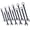 Black 68, variant on 11-Piece Jumbo Combination Wrench Set Extra Large 1-5/16 to 2 SAE Carbon Steel with Black Oxide Finish and Storage Pouch for Heavy Equipment and Farm Machinery