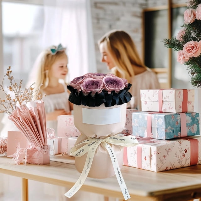 Ramo De Rosas Artificiales, Elegante Regalo De Graduacin, Arreglo De 12 Piezas, Decoracin Para Bodas Y Cumpleaos, Accesorio Para Fotos, Flores De Larga Duracin, Complemento Decorativo, Ukhbmc