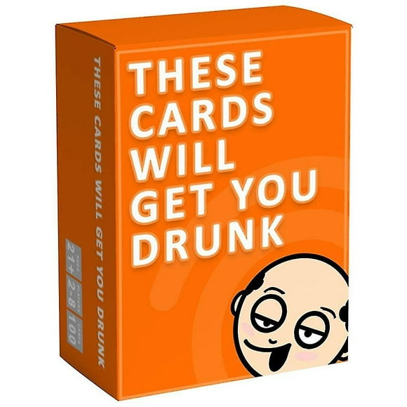 100 Sheets These Cards Drinking Game Party Supplies