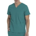 thumbnail image 6 of Scrubstar Unisex Solid V-Neck Scrub Top WM01T895, 6 of 8