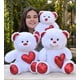 thumbnail image 2 of Osos de peluche para novia, fabricación de alta calidad, regalos promocionales, oso de peluche, juguete de cumpleaños, juguete de peluche suave, juguetes de peluche, 2 of 4