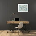 thumbnail image 3 of Urban Road 18x15 White Modern Wood Framed Museum Art Print Titled - Allegro Smoke, 3 of 4