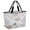 Grey Cream, variant on Gray Shell Coral Beach Bag for Women, Large Breathable Mesh Beach Tote Bag, Coastal Summer Beach Nautical Ocean Sandproof Lightweight Travel Bags for Vacation Picnic Swimming Pool 15.7"x15.7"x9.1"