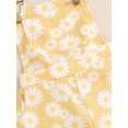 thumbnail image 6 of Bagilaanoe Toddler Baby Girl Jumpsuit Shorts Sleeveless Daisy Print Romper Overalls 6M 12M 18M 24M 3T 4T 5T 6T Kids Short Pants Summer Clothes, 6 of 7