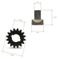 thumbnail image 3 of Starter Motor Drive Bendix Kit For Briggs & Stratton Rotary 8498 Oregon 33-005, 3 of 6