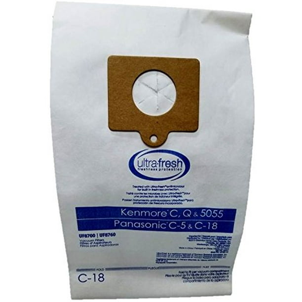 12 Ultra Fresh Kenmore Style C & Style Q 5055 50557 50558 Micro Lined