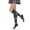 Yellow, variant on IWRICH Women's Striped Knee High Socks Funny Novelty Athletic Colorful Stripe Cute Stockings Tube Socks Yellow
