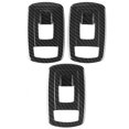 thumbnail image 3 of Window Lift Button Cover, Carbon Fiber Style 4pc Anti Scratch Window Lift Button Trim  For Car Modification, 3 of 8