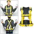 thumbnail image 4 of Arnés Cinturón de seguridad profesional Cojín grueso Trabajo aéreo Protección contra caídas al aire Zulema  Cuerda de supervivencia del cinturón de seguridad, 4 of 8